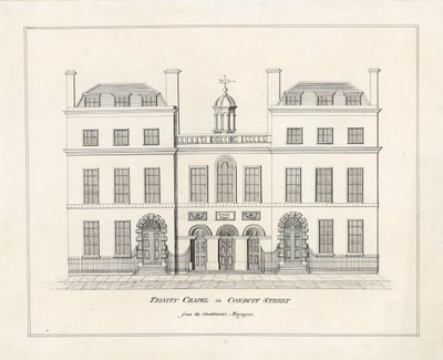 Trinity Chapel, Conduit Street, London av English School