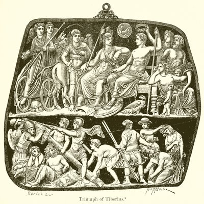 Triumf av Tiberius av English School