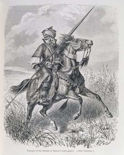Trooper of the Sheikh of Bornus livvakt, fra 