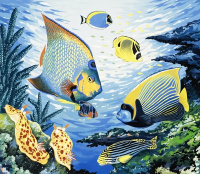 Tropisk fisk av English School