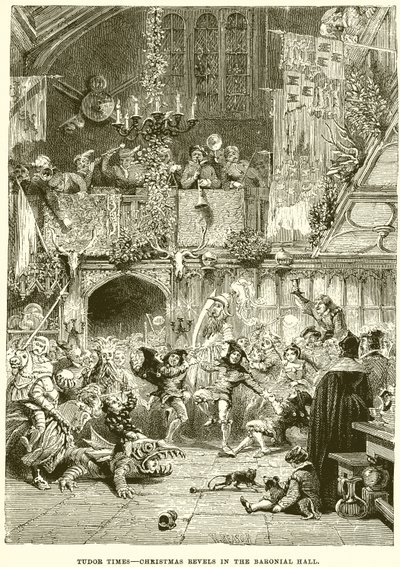 Tudor Times--julefester i Baronial Hall av English School