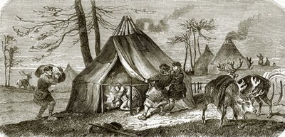 Tunguse-Lager von English School