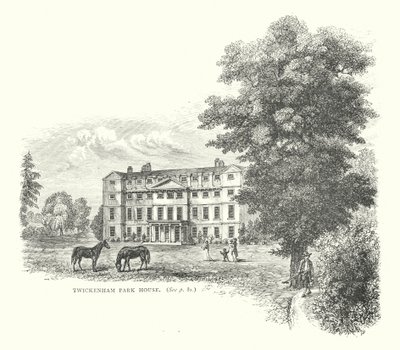 Twickenham Park House (gravering) av English School