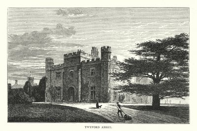 Twyford Abbey (gravering) av English School