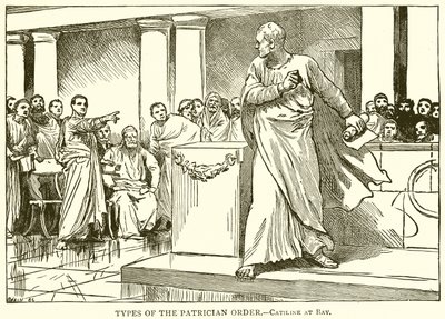 Typer av patrisierordenen.--Catiline ved Bay av English School