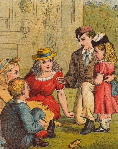 Onkel Charlie (fargelitografi) av English School