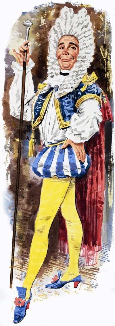 Uidentifisert dandy fra 1700-tallet av English School