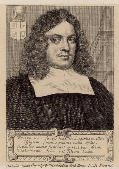 Uidentifisert minister for St Jamess, Clerkenwell, London, i 1665 (Richard Raijohn?) av English School