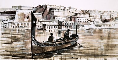 Valletta, hovedstaden på øya Malta av English School