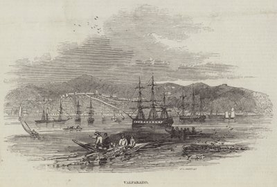 Valparaiso (gravering) av English School