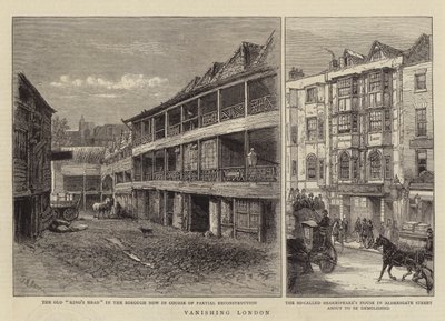 Vanishing London (gravering) av English School