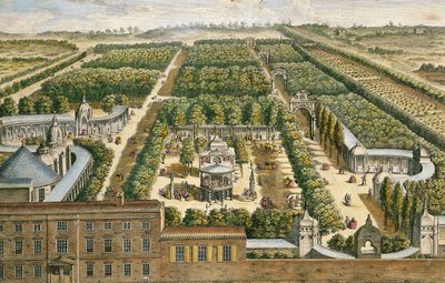 Vauxhall Gardens, Lambeth, 1751 av English School