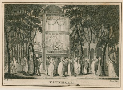 Vauxhall Gardens, London av English School