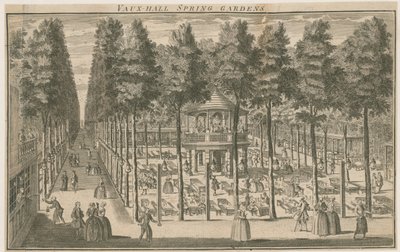 Vauxhall Spring Gardens av English School
