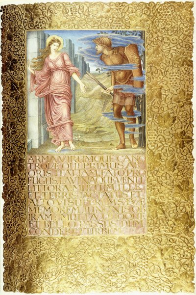 Venus og Aeneas, 1874-c.1919 av English School