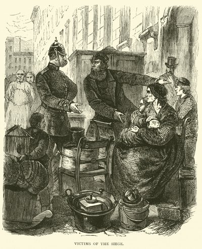 Ofre for beleiringen, februar 1871 av English School