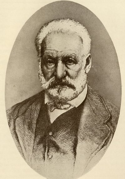 Victor Hugo (1802-85) av English School