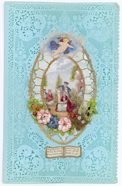 Viktoriansk Valentine Card (multimedia) av English School