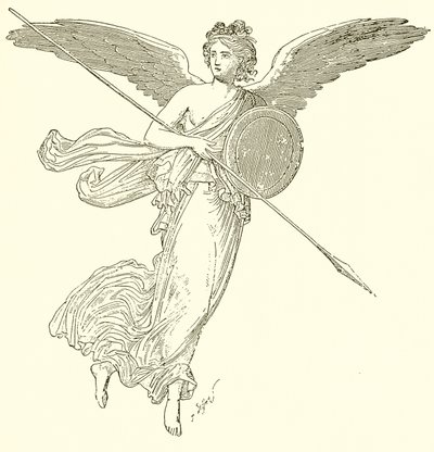 Victory (Pompeiansk maleri) av English School
