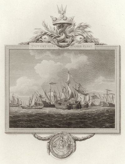 Seier over 29. august 1350, spansk flåte av English School