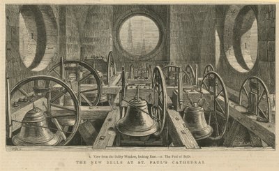 Utsikt fra Belfry-vinduet av English School