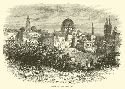 Utsikt i Jerusalem av English School
