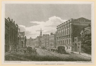 Utsikt i Parliament Street av English School