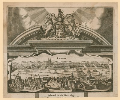 Ansicht von London von English School