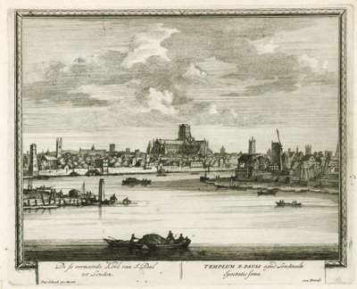 Utsikt over London av English School