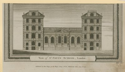 Utsikt over St Pauls School av English School