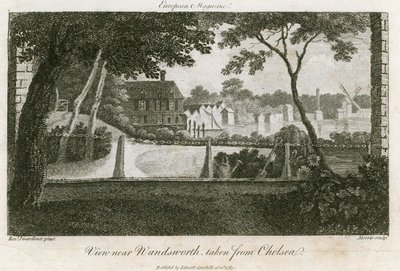 Utsikt over Wandsworth, tatt fra Chelsea av English School