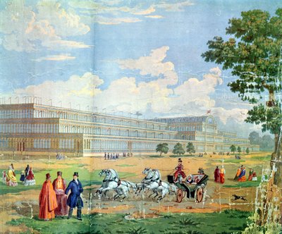 Utsikt over Crystal Palace av English School