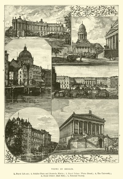 Ansichten von Berlin von English School