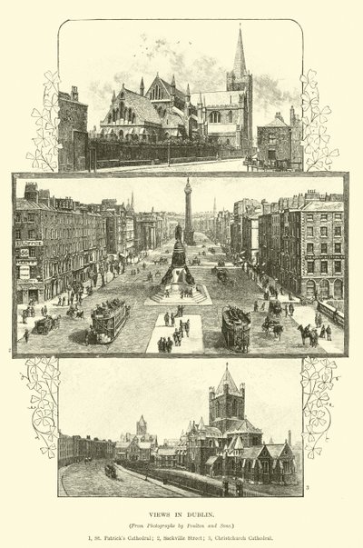 Utsikt i Dublin av English School