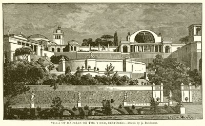 Villa av Hadrian på Tiberen, restaurert av English School