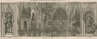 Dronning Victorias besøk til City of London, 9. november 1837 av English School