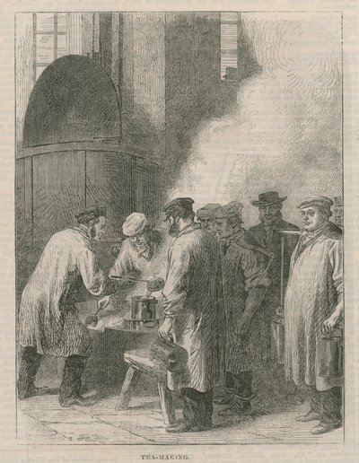 Besøk til Greenwich Hospital; Te-laging av English School