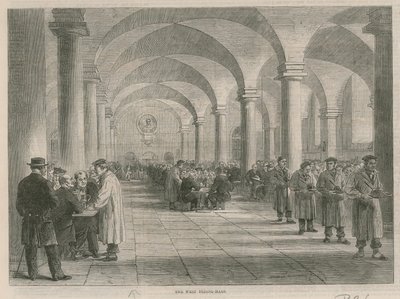 Besøk til Greenwich Hospital; Den vestre spisesalen av English School