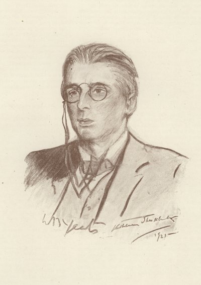 W B Yeats, irsk poet av English School