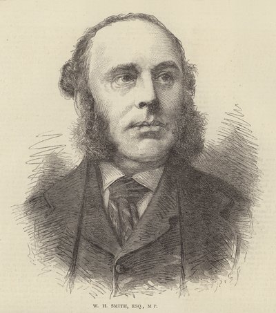 W H Smith, Esquire, MP (gravering) av English School