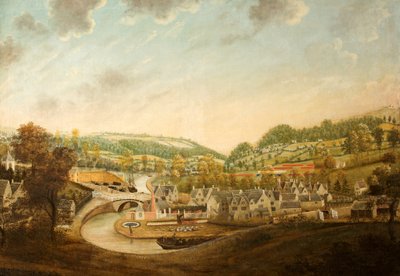 Wallbridge, Gloucestershire, ca. 1790 av English School