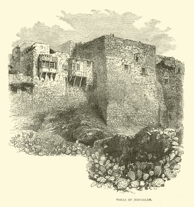 Mauern von Jerusalem von English School