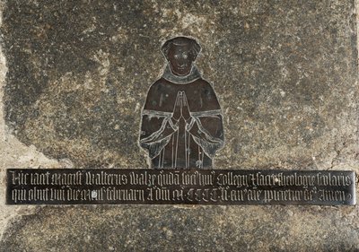 Walter Wake, ca. 1451-52 (messing) av English School