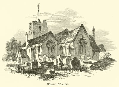 Walton kirke av English School