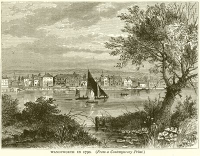 Wandsworth i 1790 av English School
