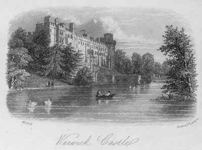 Warwick Castle (gravering) av English School