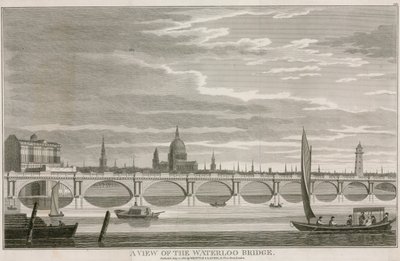 Waterloo Bridge, London av English School
