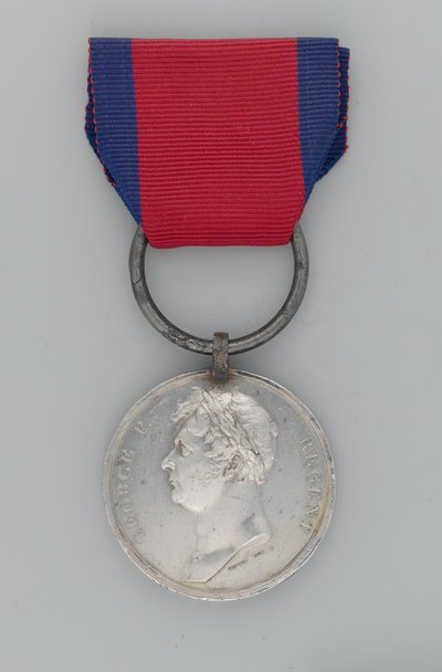 Waterloo-Medaille von English School