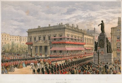 Waterloo Place og Pall Mall av English School