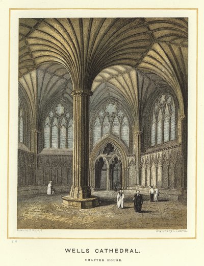 Wells Cathedral, kapittelhus av English School